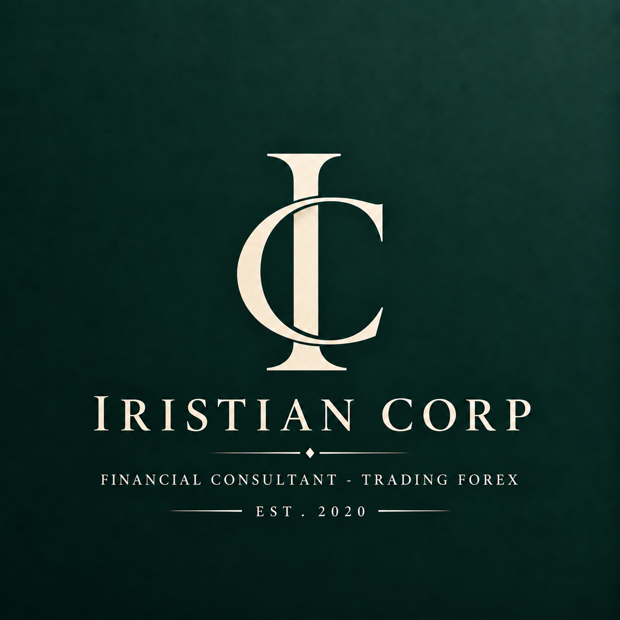 Logo Iristian Corp — Financial Consultant, Trading Forex, Est. 2020